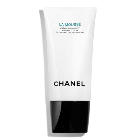 chanel anti pollution cleansing foam|chanel cleansing cream to foam.